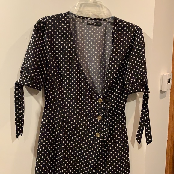 Nasty Gal polka dot dress - Picture 3 of 7
